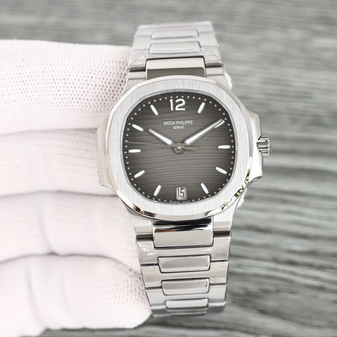 【Top Replica】💰5300! 【PATEK PHILIPPE】Superb work! ! ! Patek Philippe PP’s sporty and elegant Nautilus women’s watch PP14236 is here!  R69 details: 1⃣️ Equipped with a customized version of 9015 machine-modified Cal.324sc automatic movement, with a kinetic energy storage of 45 hours and a vibration frequency of 28800 per hour. 2⃣️316L customized ergonomic watch strap! 3⃣️The size of the watch is 35.2MM, consistent with the original. 4⃣️Inlaid with 56 Swarovski crystal diamonds, the number of genuine diamonds is consistent. 5⃣️Double-sided anti-glare sapphire crystal glass. 6⃣️The literal color and luster are consistent with the original product. "No one can own a Patek Philippe, it's just for the next generation." Elegant and majestic, it perfectly interprets the fashion taste of working women, and it is elegant yet powerful and domineering. Ingenious masterpiece, welcome your tasting! #Nautiluswomen